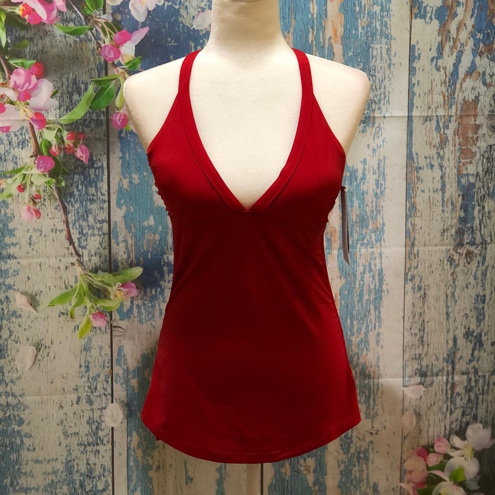 NWT Athleta Side Scrunch Swim Tank